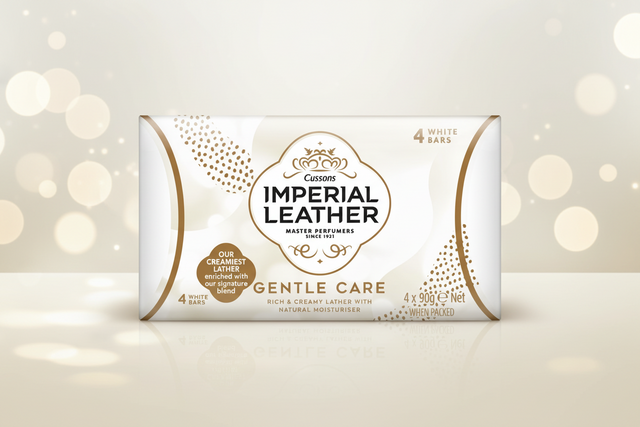 IMPERIAL LEATHER SOAP GENTLE CARE 4x90G