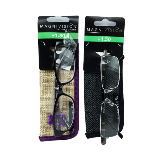 FOSTER GRANT READING GLASSES ASST 1.5 degree