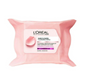 LOREAL FINE FLOWERS CLEANSING WIPES 25's.