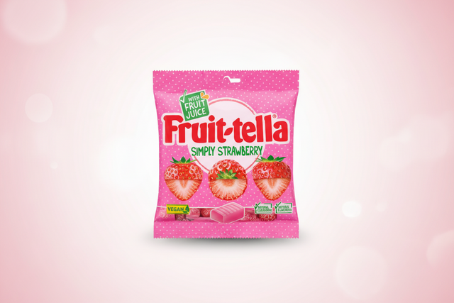 FRUITTELLA SIMPLY STRAWBERRY MIX 170GM