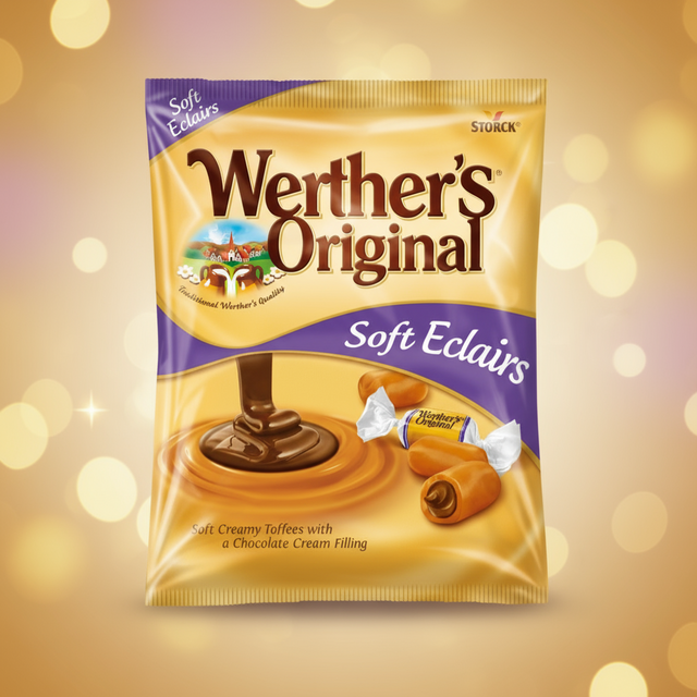 WERTHERS ORIGINAL SOFT ECLAIRS  125GM
