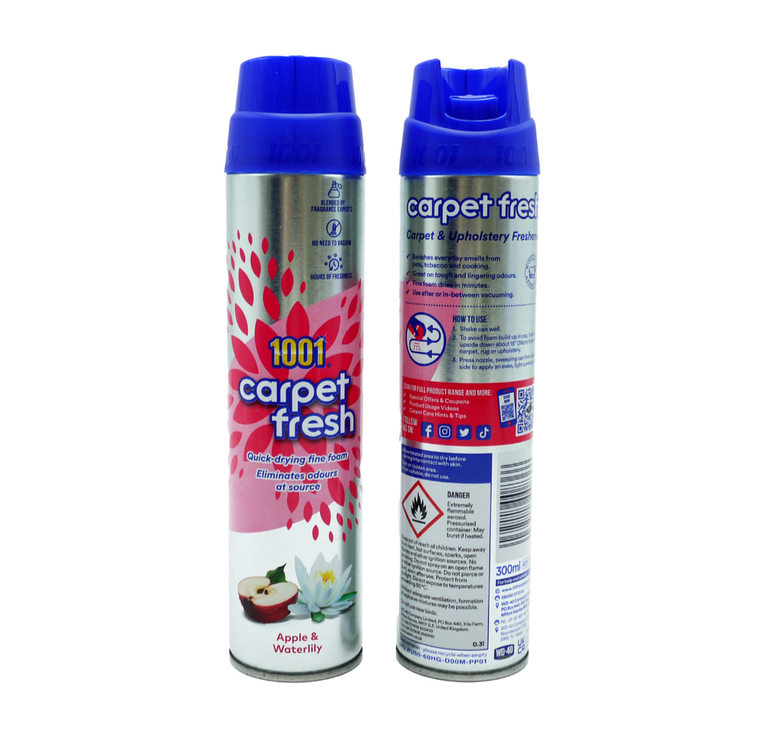 1001 CARPET FRESH APPLE AND WATERLILY 300ML