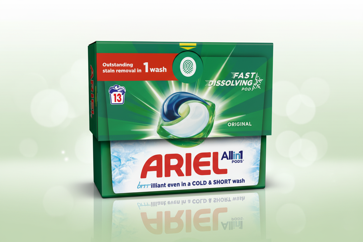 Ariel Pods Colour 3 in 1     13W