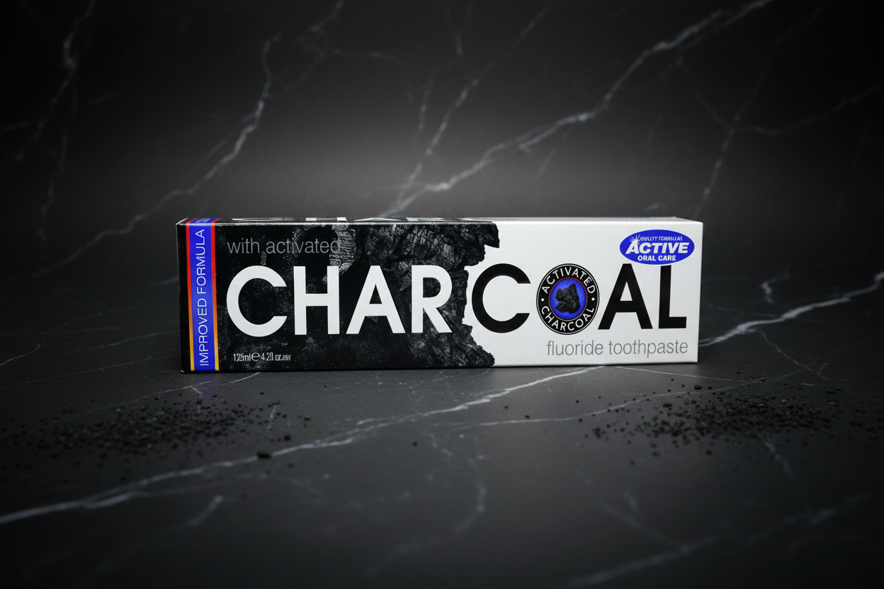 BEAUTY FORMULAS TOOTHPASTE ACTIVE CHARCOAL  125ML