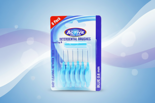 BEAUTY FORMULAS INTERDENTAL BRUSHES 0.60MM 6 Pack