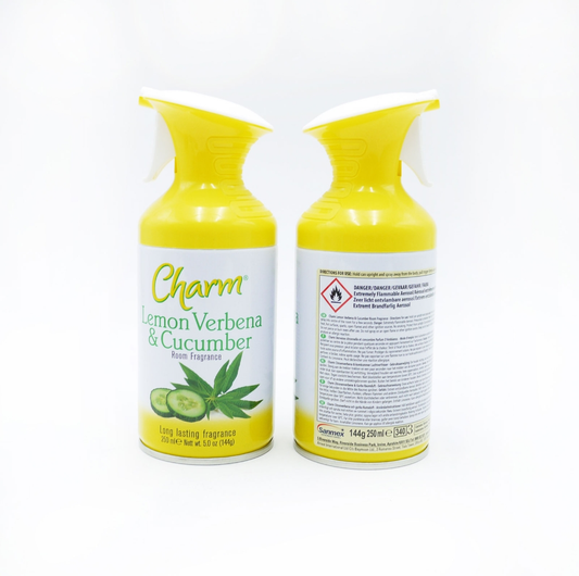 CHARM AIR FRESHENER LEMON VERB&CUC DRY 06/05/27   250ML