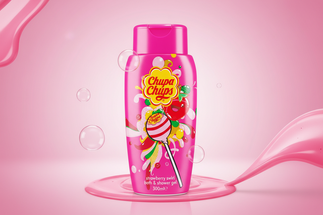 Chupa Chups Bath/Shower Strawberry 300ml