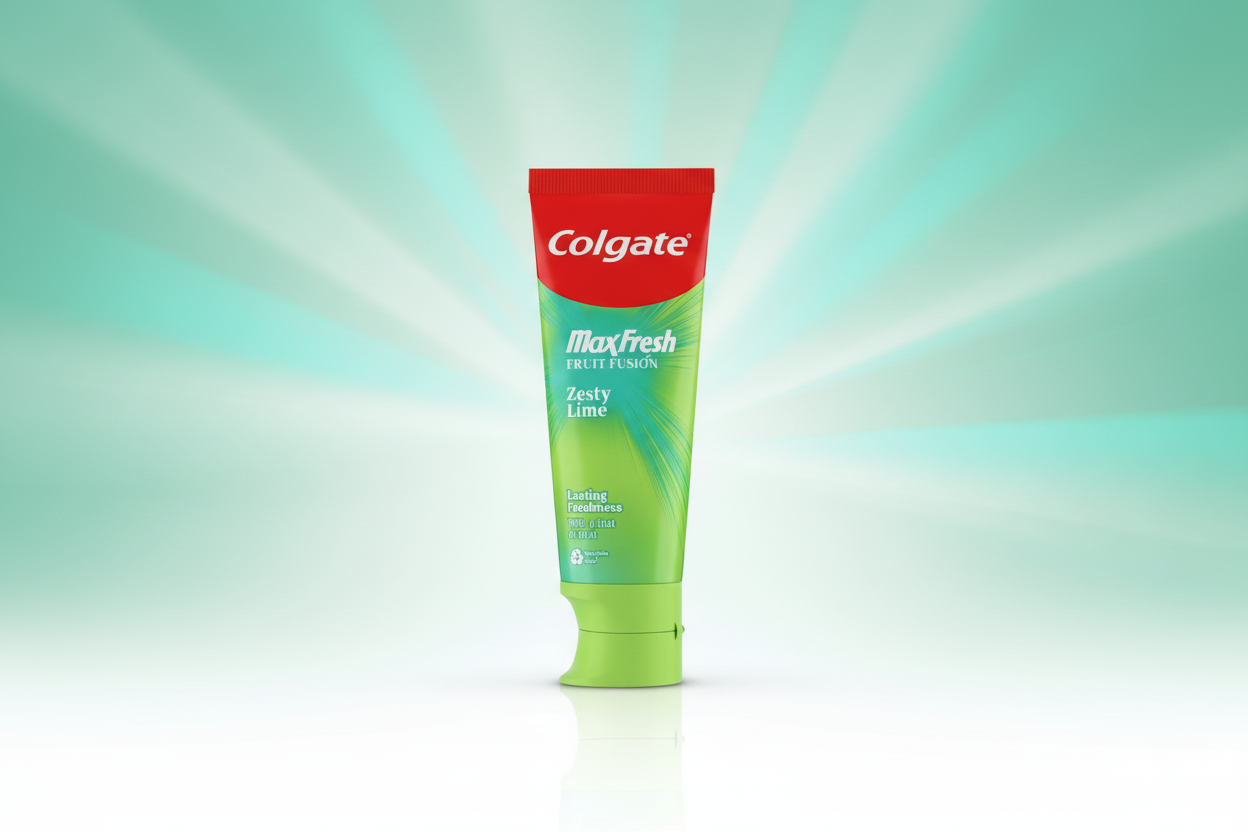 COLGATE TOOTHPASTE FRUIT FUSIONS MAX FRESH LIME   75ML