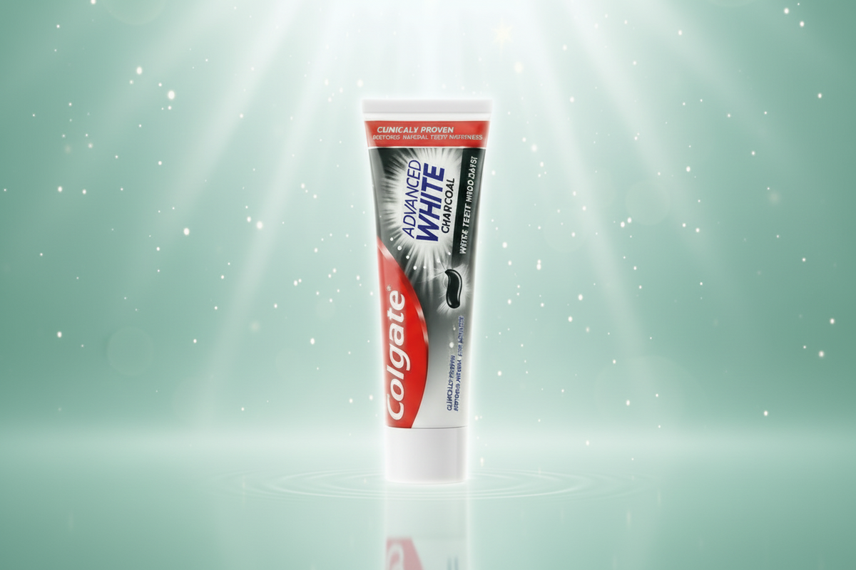 COLGATE TOOTHPASTE ADVANCED WHITE CHARCOAL  75ML