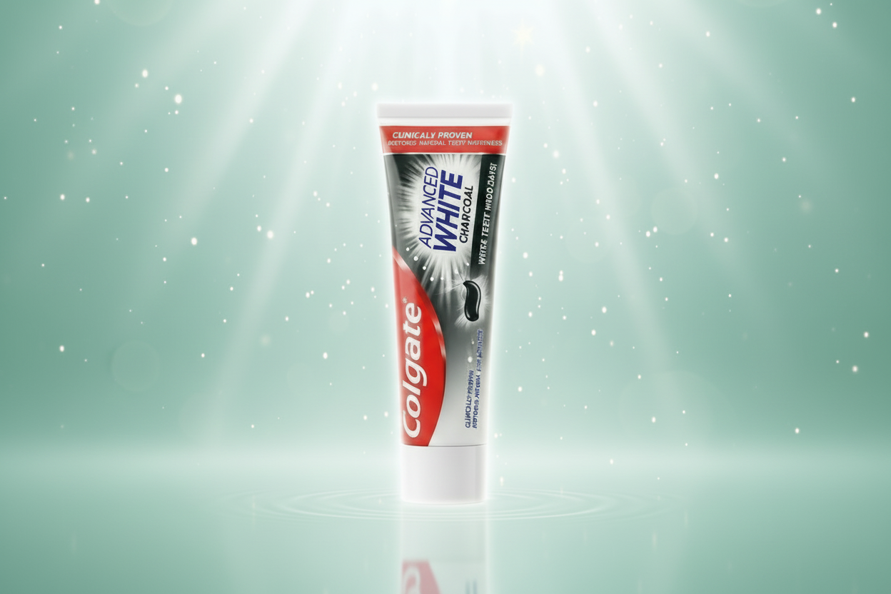 COLGATE TOOTHPASTE ADVANCED WHITE CHARCOAL  75ML