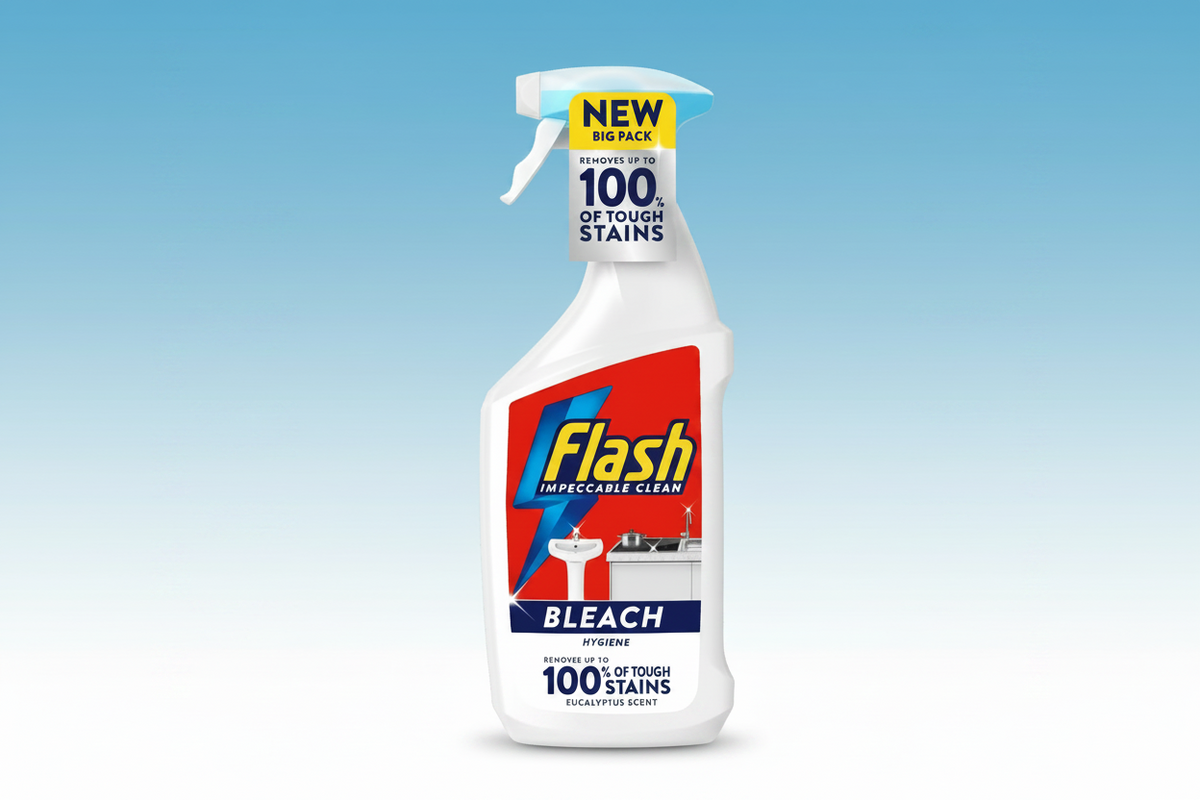 FLASH SPRAY WITH BLEACH   800ML