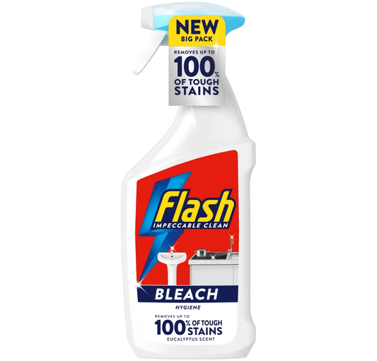 FLASH SPRAY WITH BLEACH  800ML