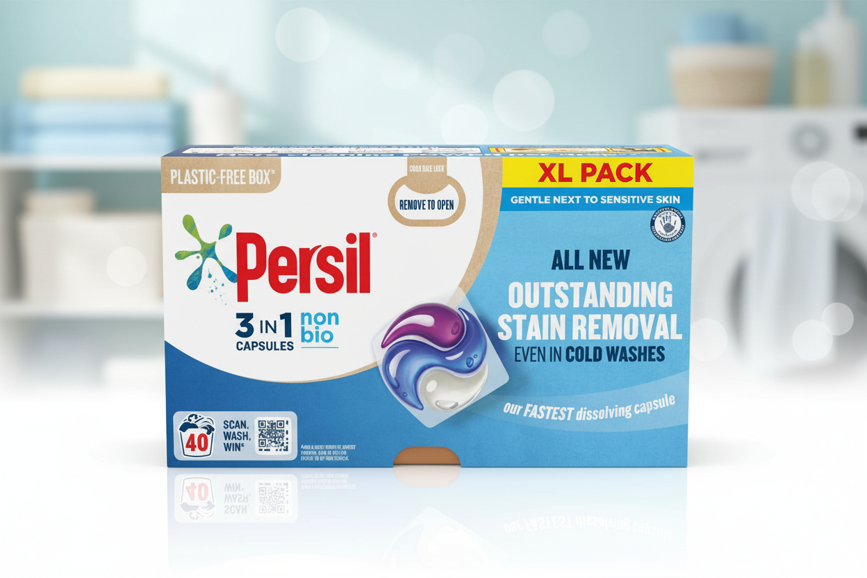 PERSIL 3IN1 CAPSULES NON BIO 40W