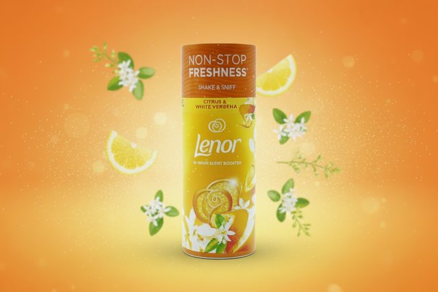 Lenor Beads Citrus & White Verbena 176GM