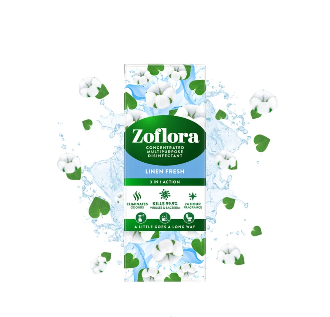 ZOFLORA DISINFECTANT FRESH LINEN  120ML