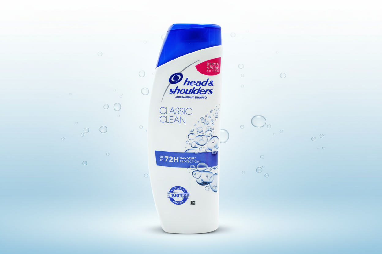 HEAD & SHOULDERS SHAMPOO CLASSIC CLEAN  (200ML)