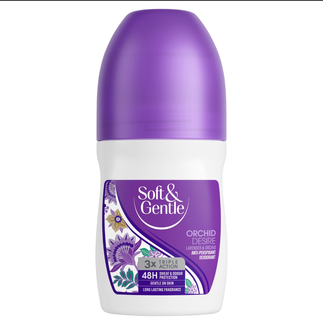 SOFT & GENTLE ROLL ON DEOD ORCHID DESIRE 50ML