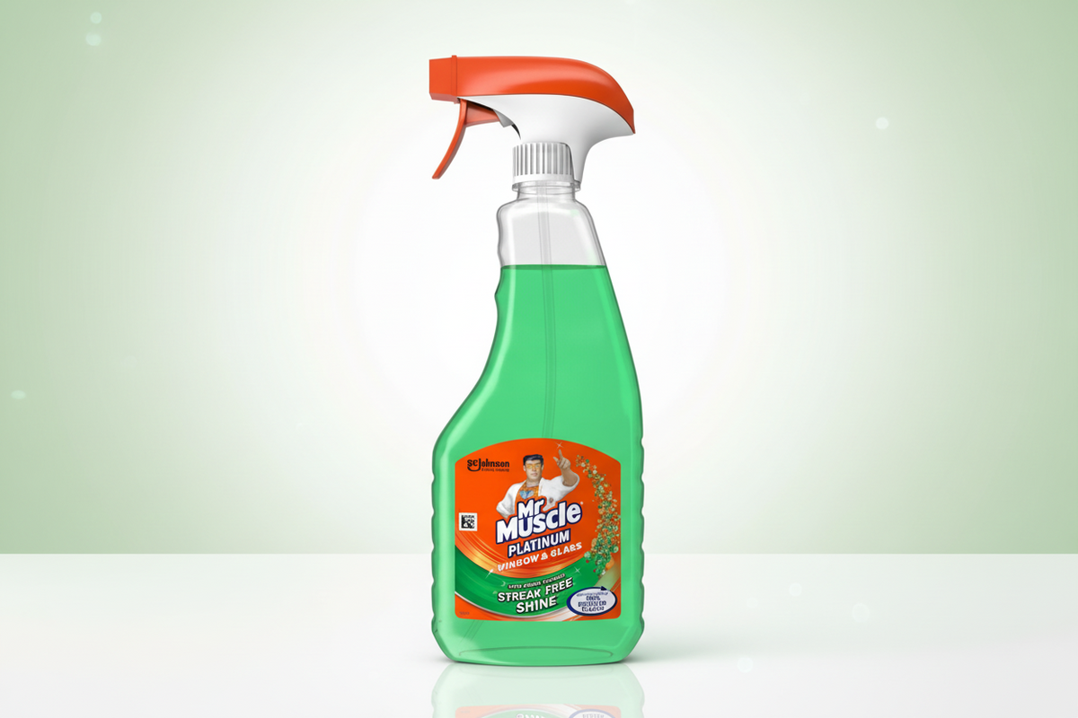 MR MUSCLE ADV PLATINUM TRIGGER WINDOW & GLASS 500ML