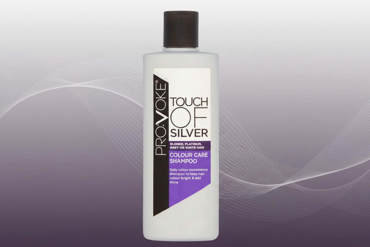 Provoke Touch of Silver Colour Care Shampoo 200ml | 100% Original, Imported from UK 🇬🇧