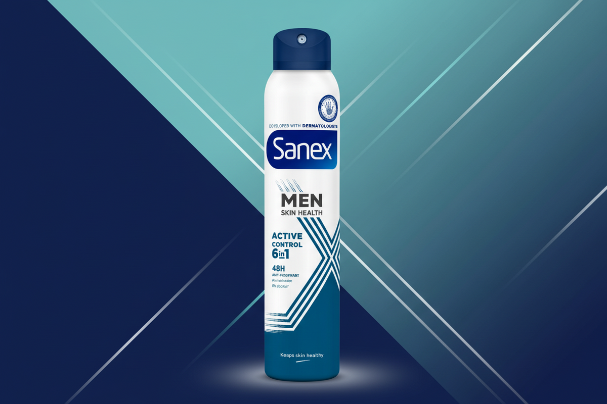 SANEX ANTI PERSPIRANT MEN ACTIVE CONTROL 200ML