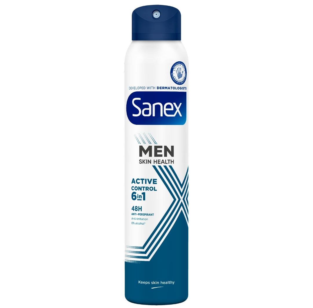 SANEX ANTI PERSPIRANT MEN ACTIVE CONTROL 200ML