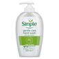 SIMPLE HAND WASH GENTLE CARE 250ML