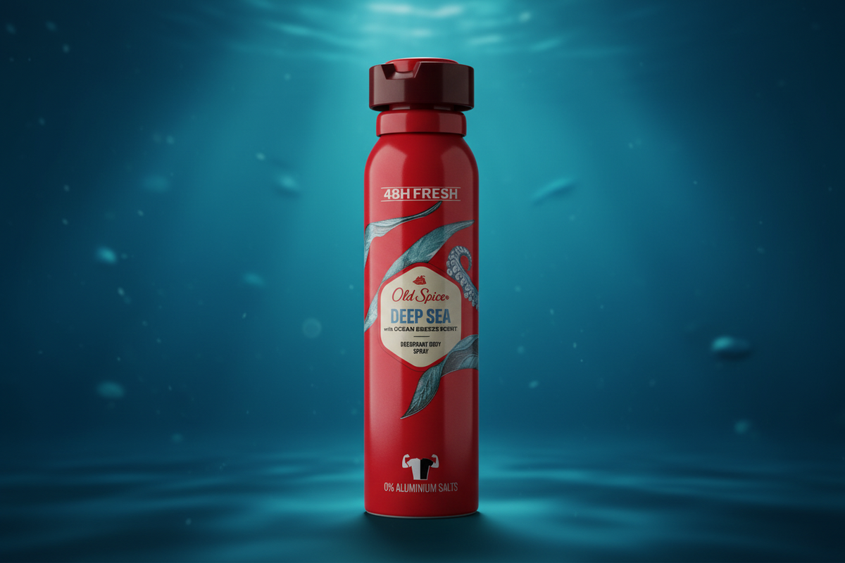 OLD SPICE DEODORANT SPRAY DEEP SEA  31/10/26 150ML