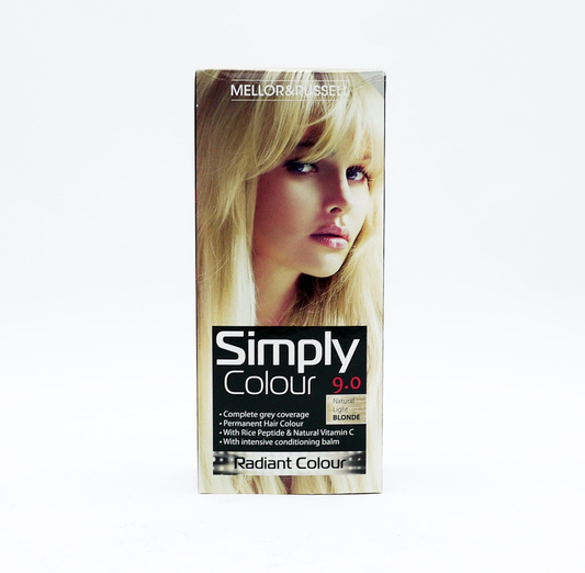 SIMPLY COLOUR NATURAL LIGHT BLONDE NO 9