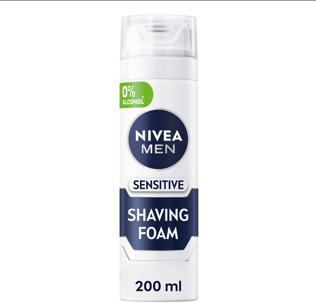 NIVEA MEN SHAVE FOAM SENSITIVE 200ML