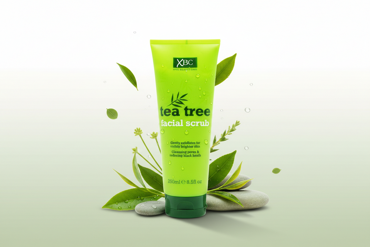 XBC TEA TREE FACIAL SCRUB  21/02/27 250ML