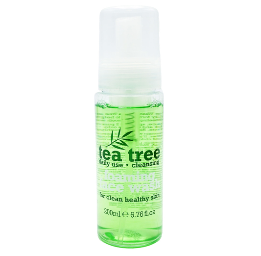 XBC TEA TREE FOAMING FACE WASH  28/3/27 200ML