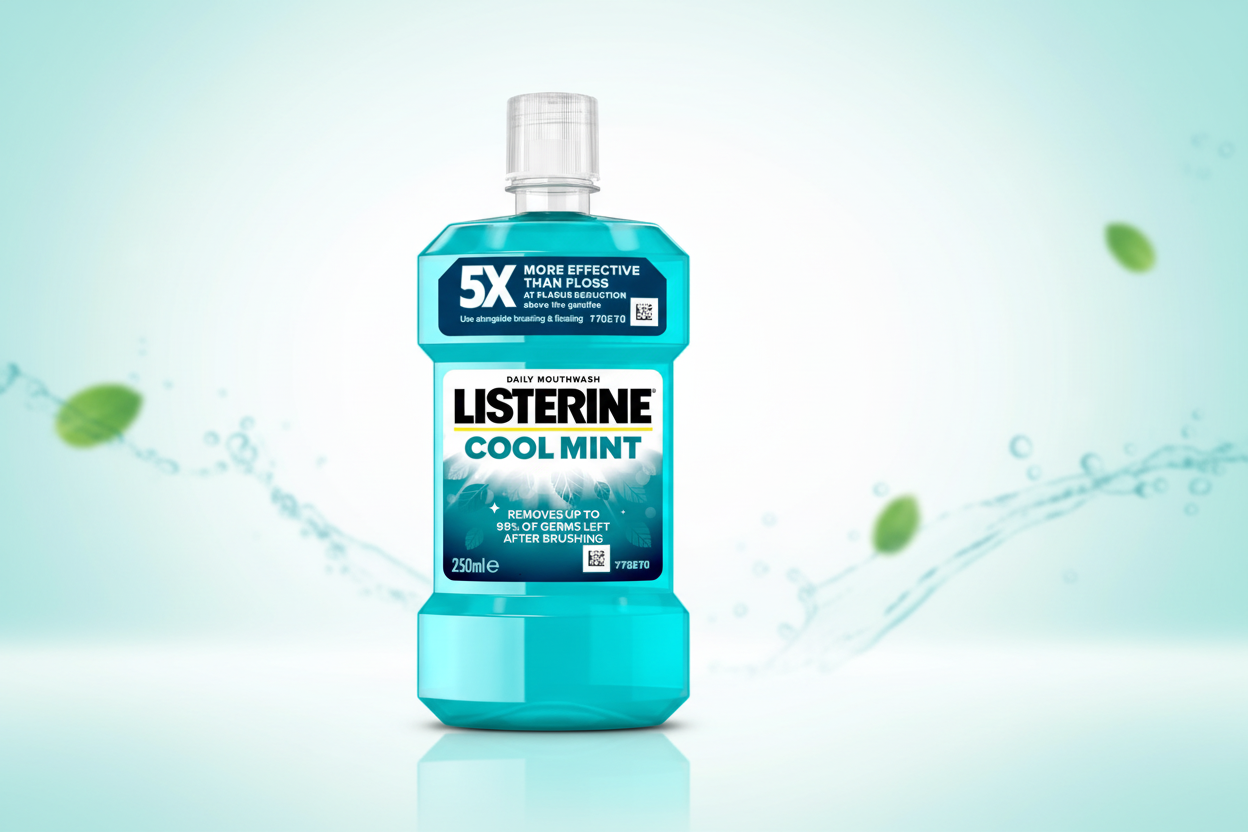 LISTERINE MOUTHWASH COOLMINT   250ML