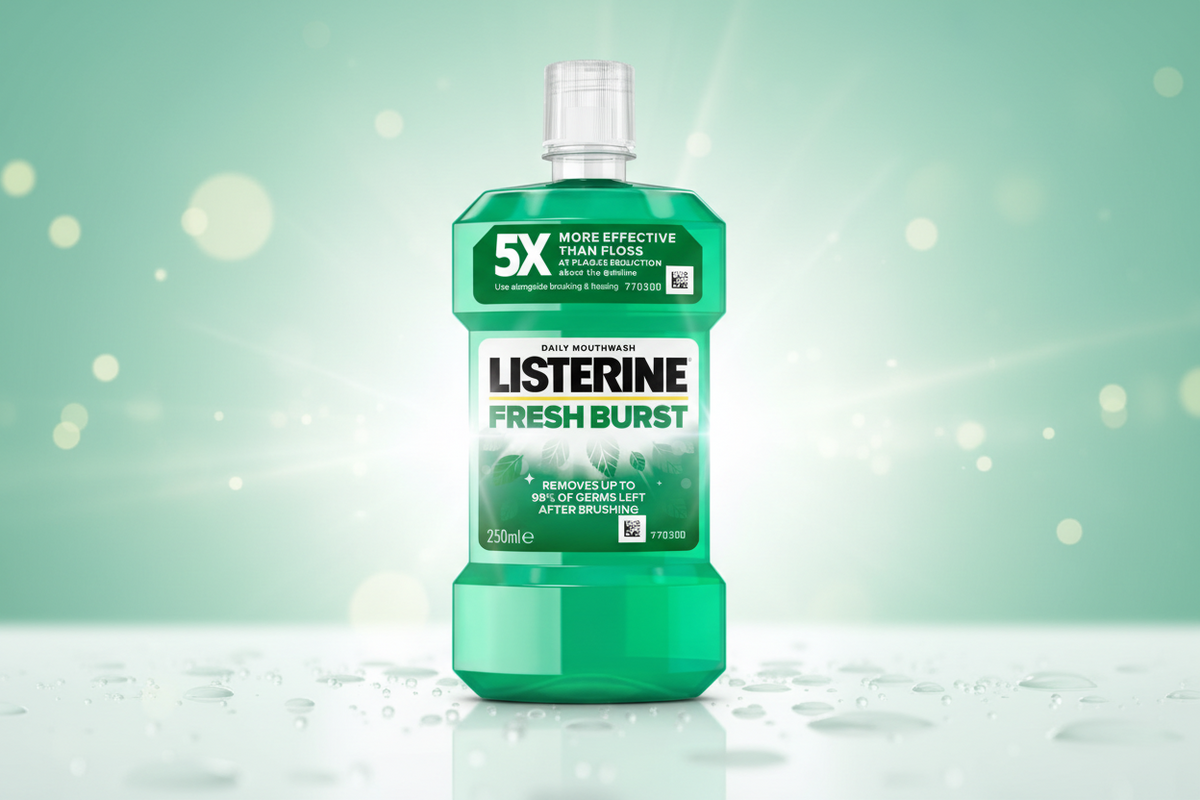 LISTERINE MOUTHWASH FRESH BURST 250ML
