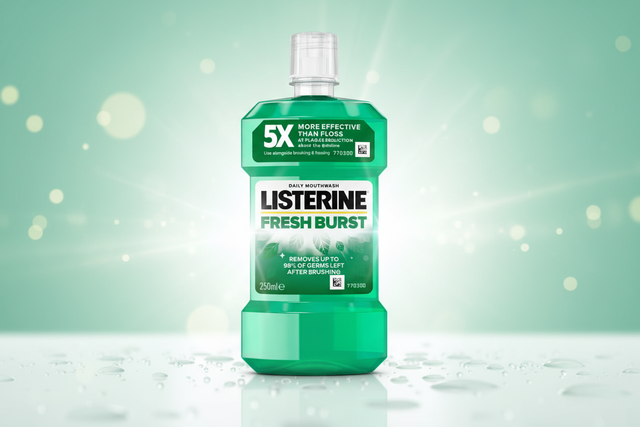 Listerine Mouthwash Fresh Burst 250ml