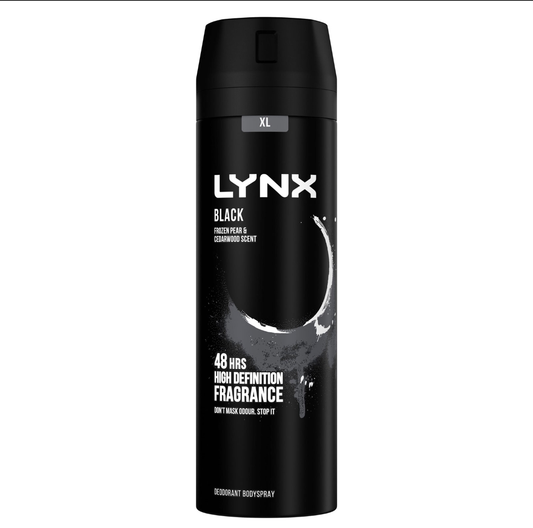 LYNX BODYSPRAY BLACK                              200ML