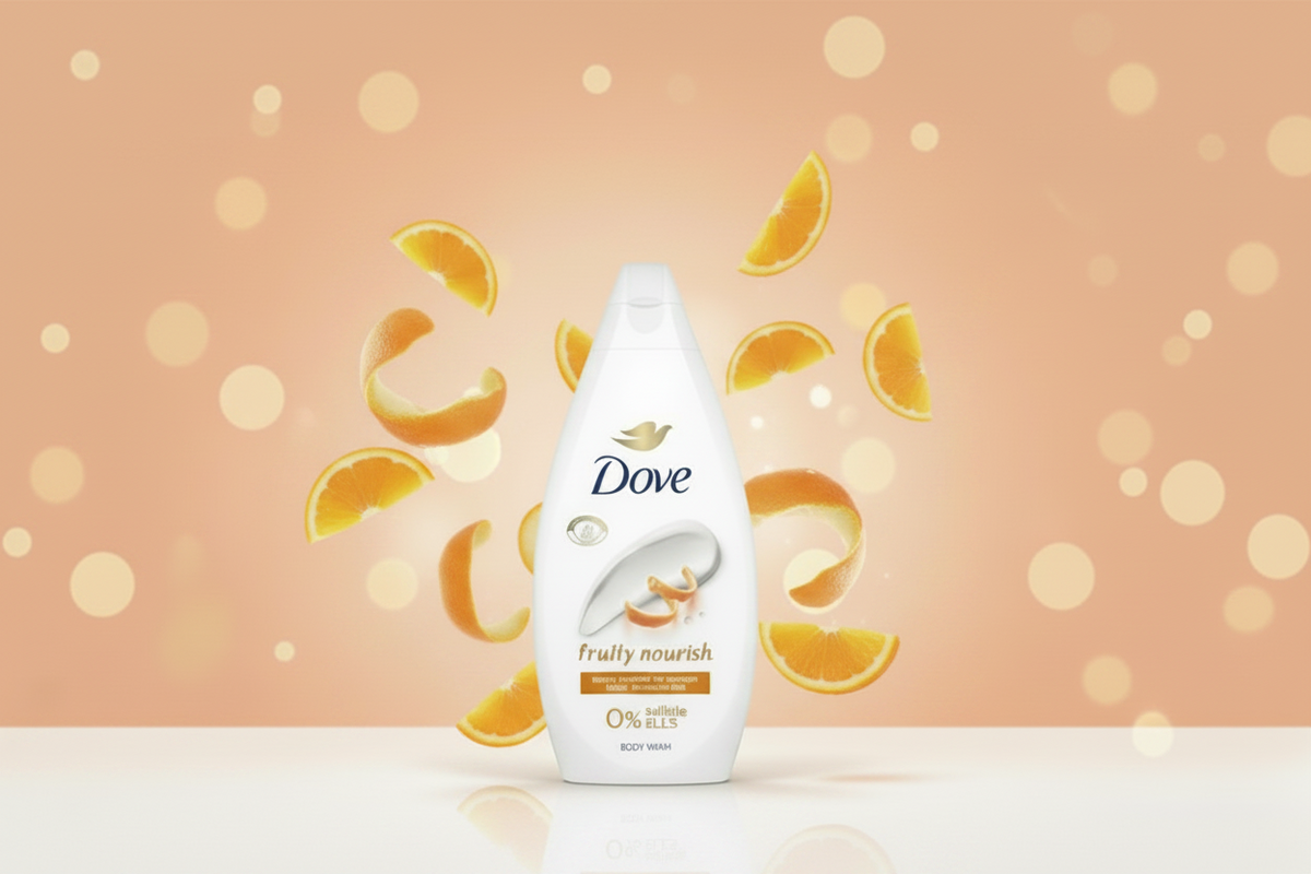 Dove Bodywash Fruity Nourish 225ml