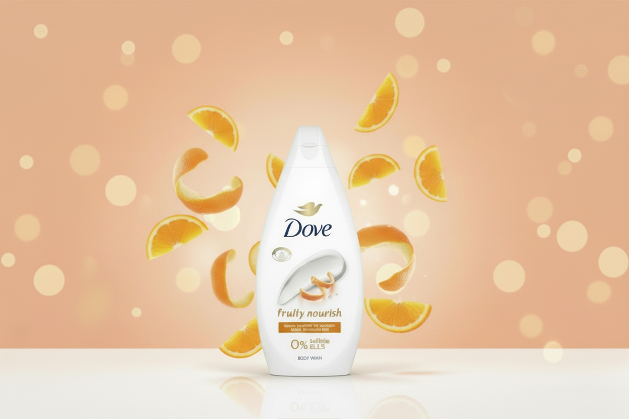Dove Bodywash Fruity Nourish 225ml