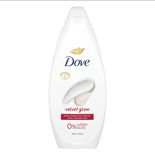 DOVE BODYWASH SILKY VELVET 225 ML