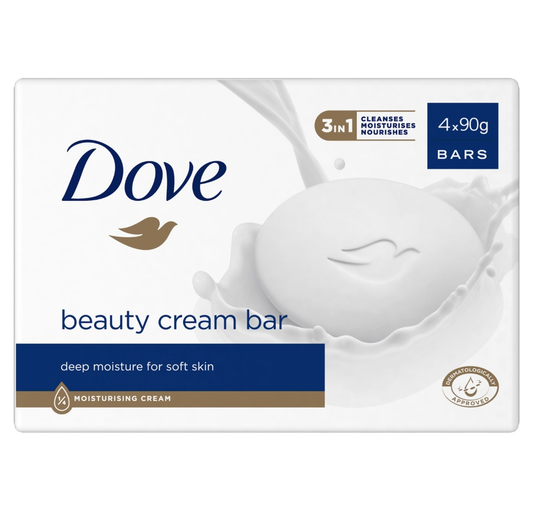 DOVE SOAP BAR ORIGINAL 4PK 90 GM