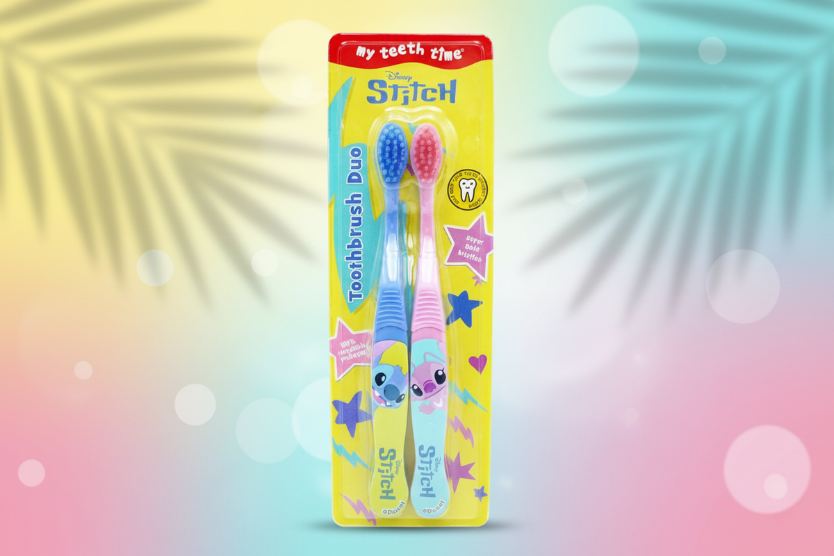 DISNEY STITCH TOOTHBRUSH DUO