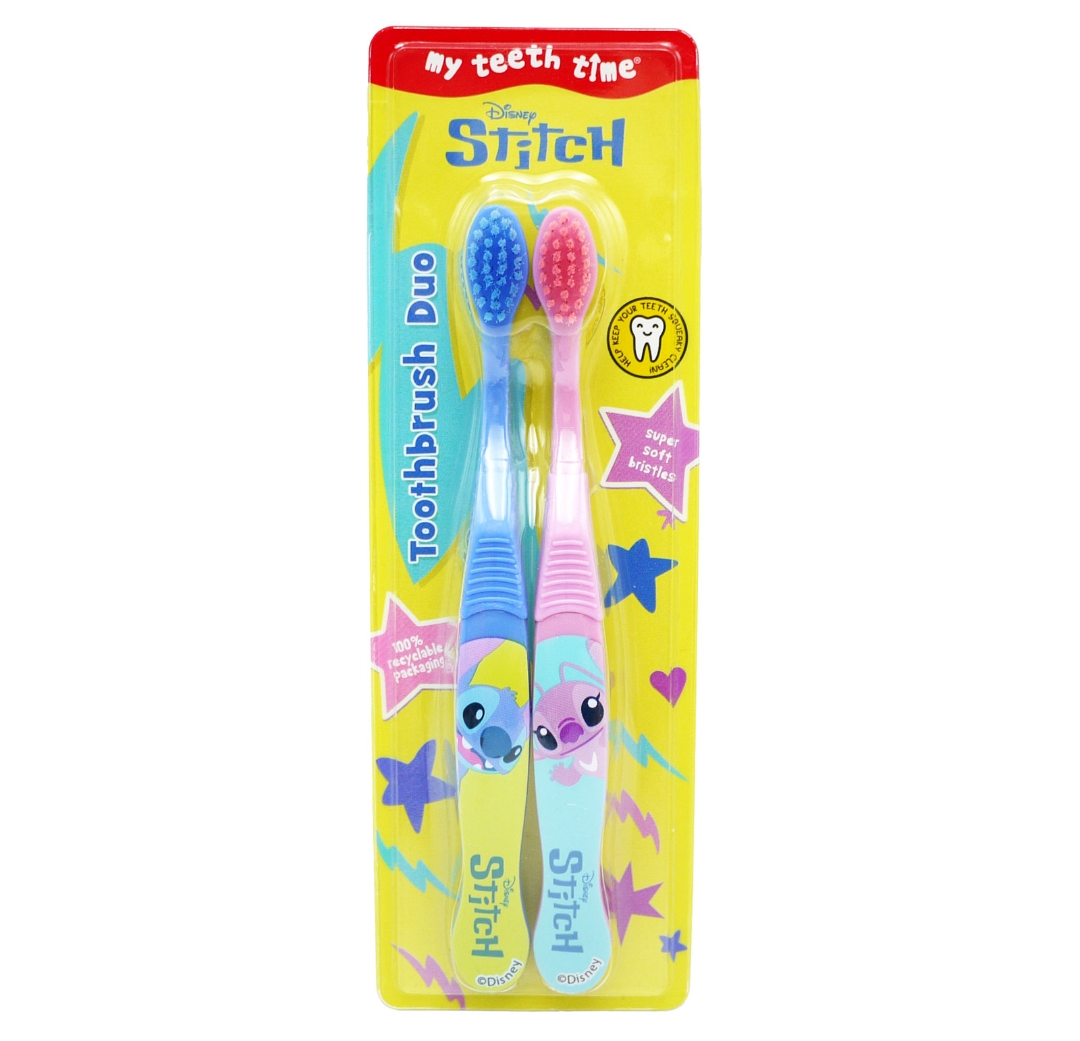 DISNEY STITCH TOOTHBRUSH DUO