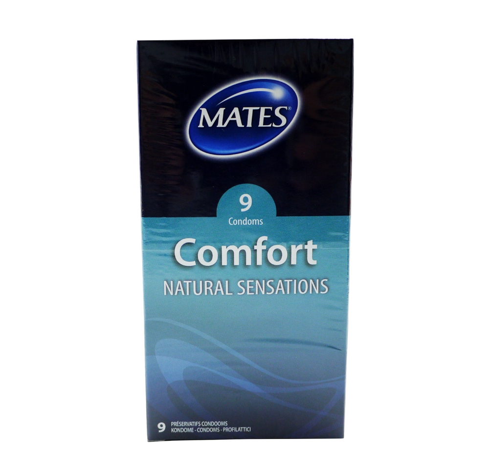 Mates Condoms Natural Sensation 9 Pack