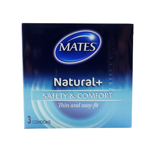 MATES CONDOMS NATURAL+    31/03/25   3's