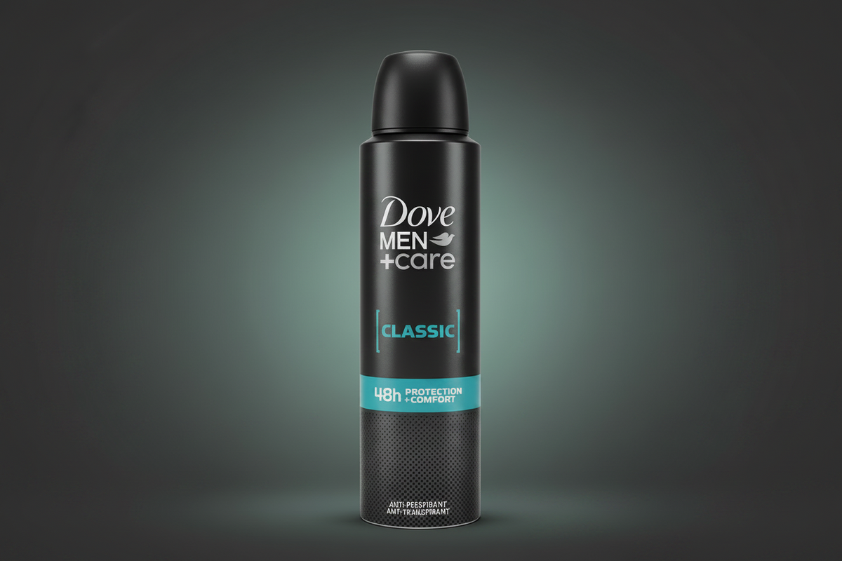 DOVE A/P MEN+ CARE CLASSIC 150ML.                        (Pack 6)