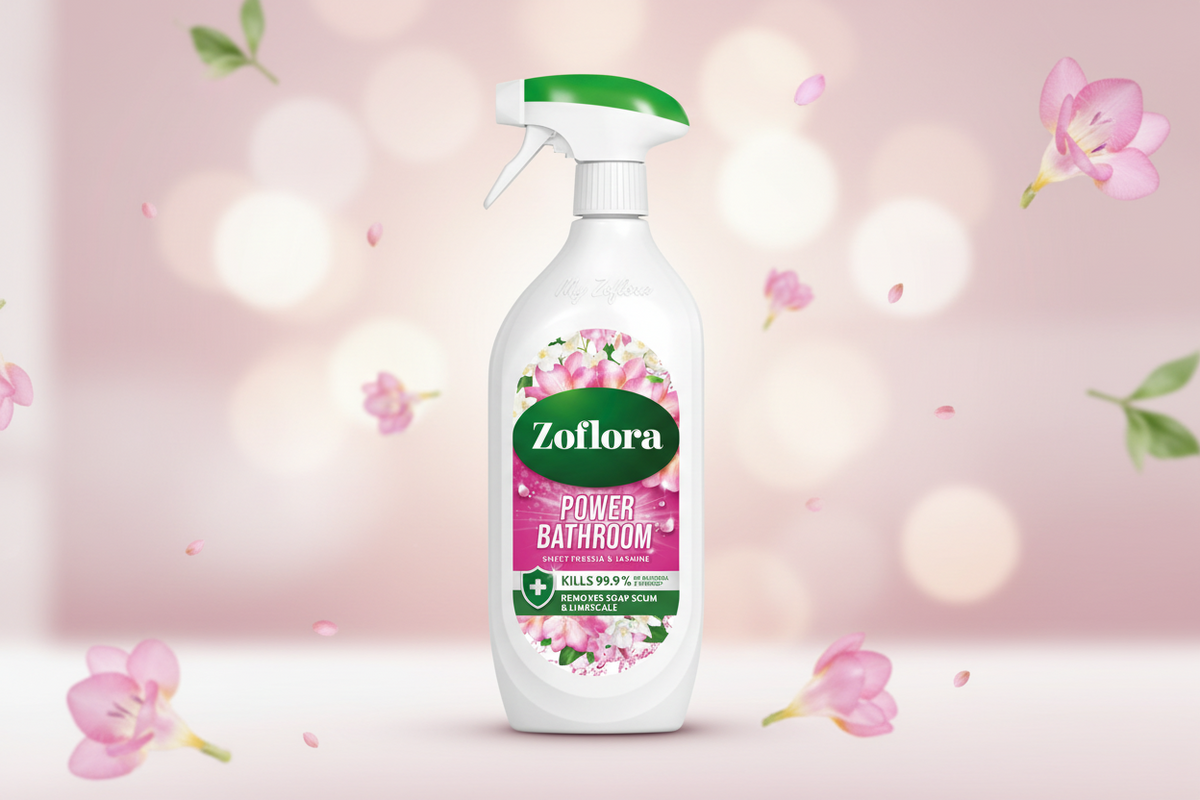 ZOFLORA BATHROOM FREESIA & JASMINE 800ml.
