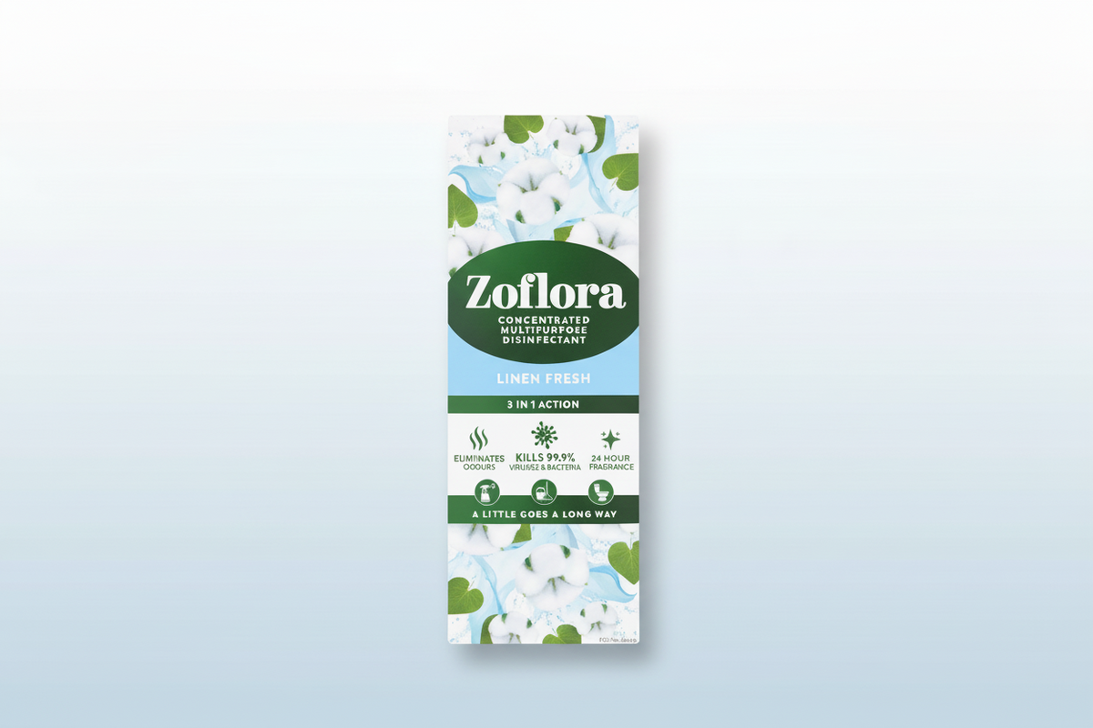 ZOFLORA DISINFECTANT FRESH LINEN  120ML