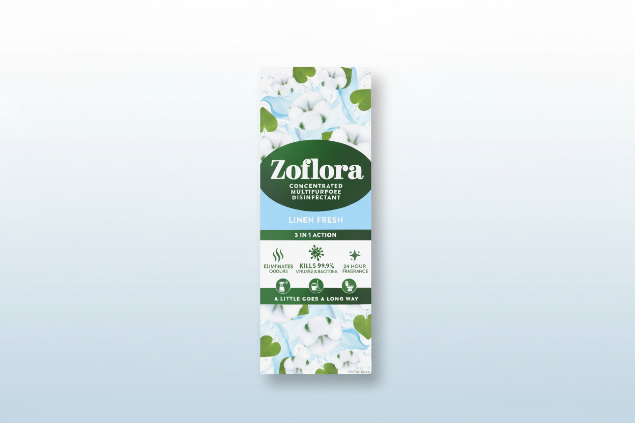 ZOFLORA DISINFECTANT FRESH LINEN  120ML