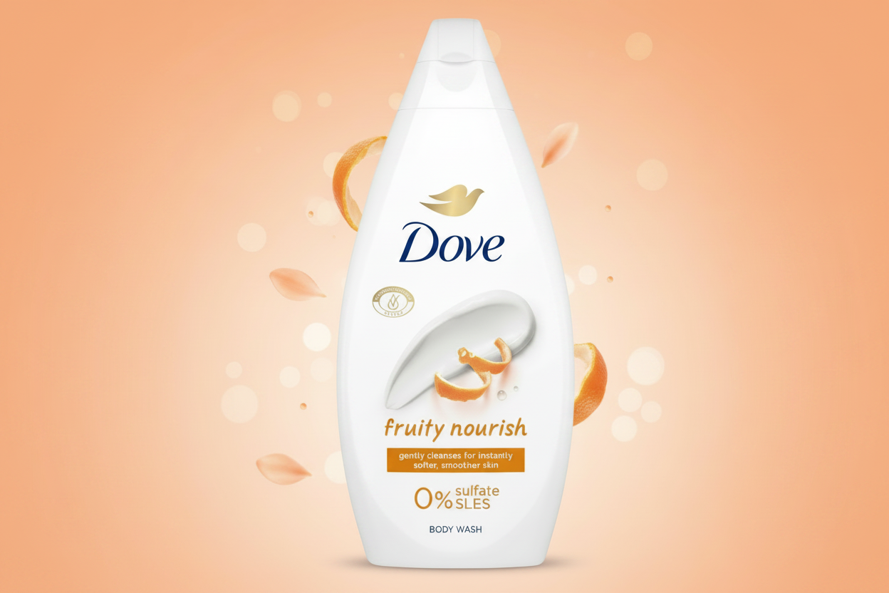 DOVE BODYWASH FRUITY NOURISH 450 ML
