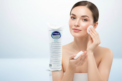 ATHENA COTTON COSMETIC PADS  80'S