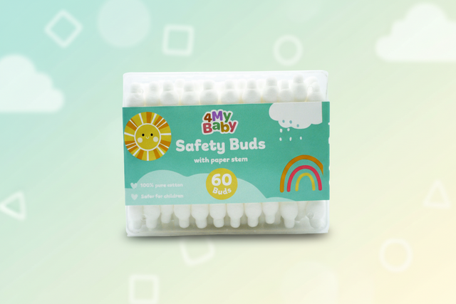 For My Baby Cotton Buds Paper Stem 60s